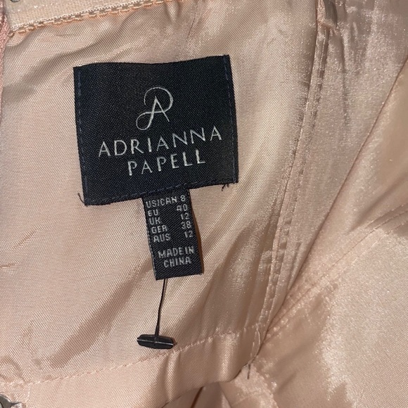 Adrianna Papell Convertible Corset Tulle Gown - Picture 11 of 15